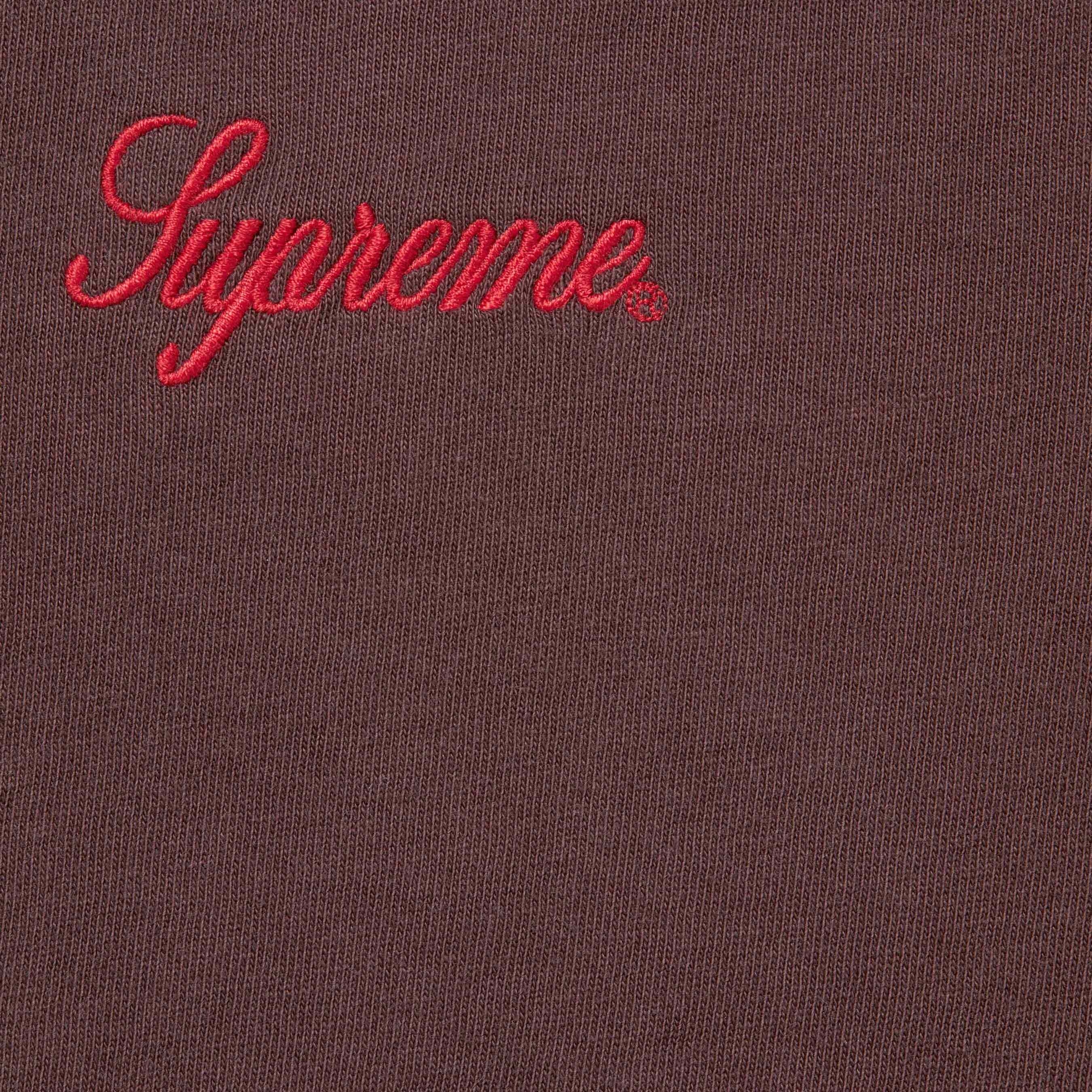 Washed Script S/S Top view 7